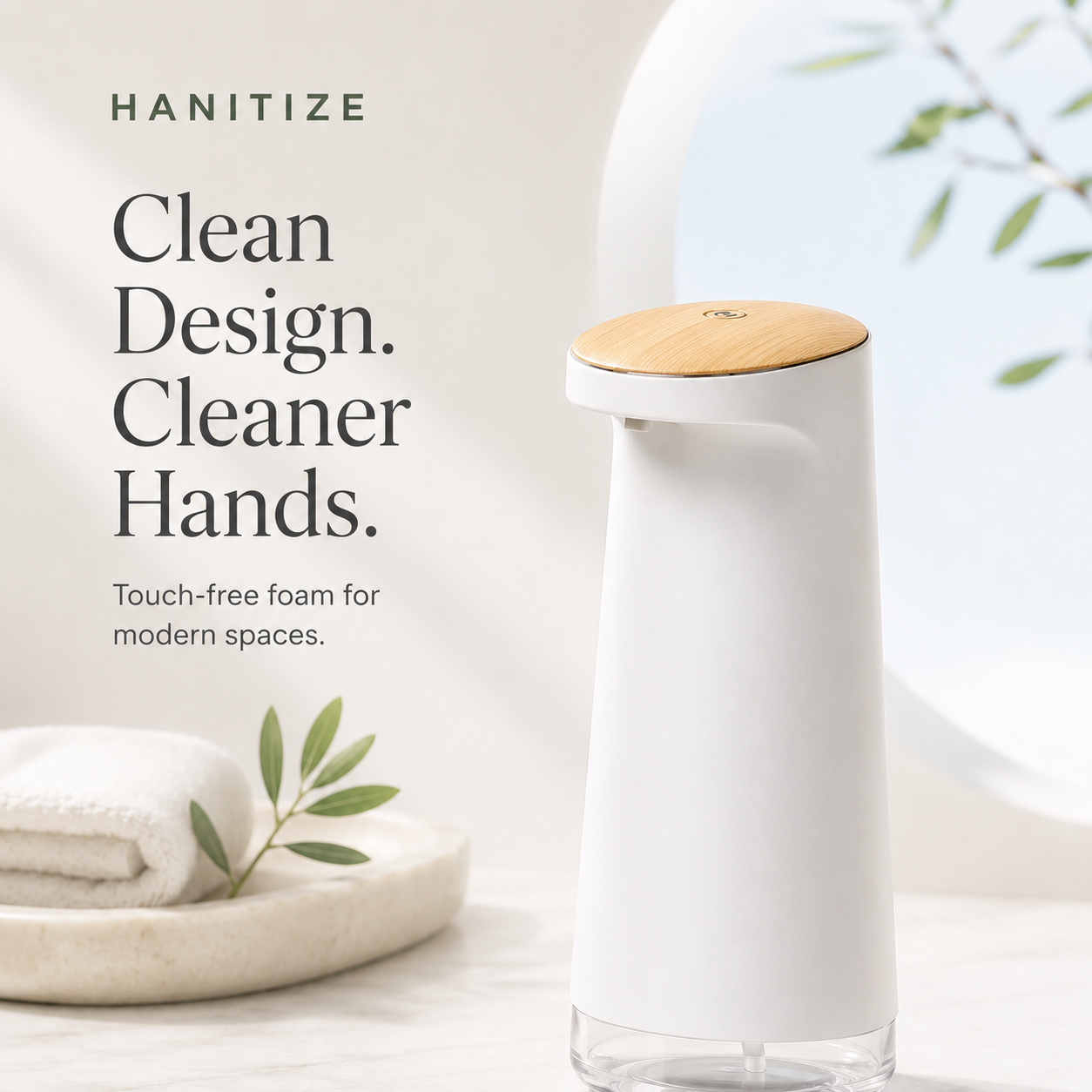 Hanitize Touch-Free Foam Soap Dispenser
